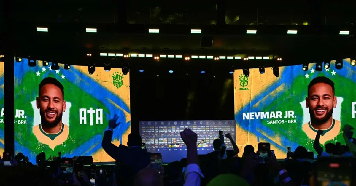 NEYMAR CERRÓ LA LISTA