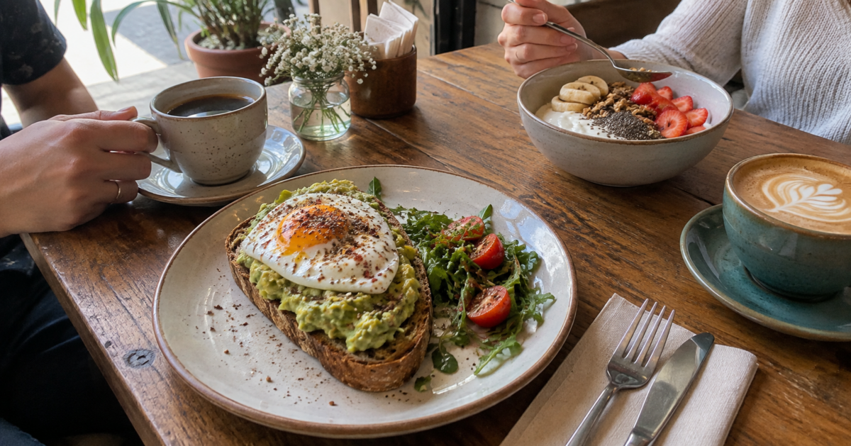 Web sobre opciones saludables en cafeterías en Trujillo – Rico y Sano, di